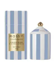 [Moss St. Fragrances] Juniper Berry & Citrus Spritz - Mini Ceramic Candle 100g