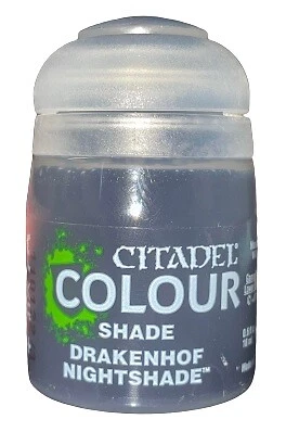 Warhammer Citadel Colour Drakenhof Nightshade 18ml (Shade) Paint Pot [24-17]