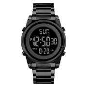 SKMEI Men's LED Night Light Digital Watch Multifunctional Digital Timing Alarm Wristwatches, Ideal Choice For Gifts Men