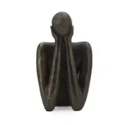 [Florabelle Living] Baldwin Bronze Thinking Statue H19.5cm