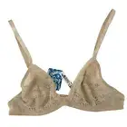 NWT Free People Womens Embrace Lace Soft Cup Triangle Lace Bra Nude 32B