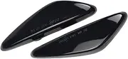 Turn Signal Lights for Mazda 5 CW 6 GH for MX-5 ND RX-8 Car Side Marker Light Flashing LED Dynamic Turn Signal Blinker Light Turn Signal Lights(Dynamic Smoked Black)