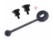 Milling Machine Head Handle +2pc B172 Screw Quill Feed CNC Vertical Mill Tool