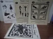 4 Papercuttings by Alison Joest Vintage Shoes Haute Couture Boutique Paper Craft