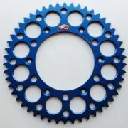 Renthal 51T Rear Sprocket 520 Pitch - Husqvarna TC/FC/TE/FE 125-501 14-24 (Blue)