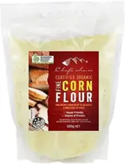 Organic Fine Grain Corn Flour 500 G