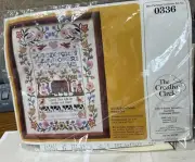 Vintage Creative Circle Jacobean Sampler Embroidery Kit 0336 - 12x16"