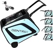 GENTRAX Inverter Generator 4.2KW Max, 3.5KW Rated, Portable Power Station for Camping, RV, and Home Backup with Quiet Operation, Wheels & Handle, Petrol Generator