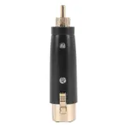 XLR to RCA Adaptor RCA Male to XLR Male Female Adaptor XLR to RCA Female Male Plug Adapter,for Stere