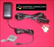 AC Adapter Power Supply Cord & AV Cable for Japanese Nintendo SFC System NEW