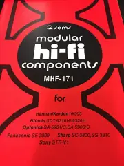 MHF-171 HI-FI SAMS MANUAL HARMAN HITACHI OPTONICA PANASONIC SHARP SONY NOS