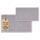 Bathroom Rugs 100% Cotton (Set of 2) – Absorbent Grey Aphrodite Bath Rug