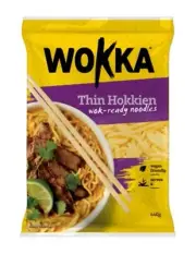 Wokka Noodle Thin Hokkien Noodle 440g x 10