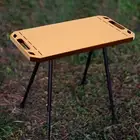 Folding Camping Table Portable Picnic Table Beach Table for Outdoor (Camel) AU