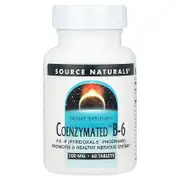 Source Naturals, Coenzymated™ B-6, 100 mg, 60 Tablets