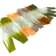 SHRIMPY CRABBY LEGS - Hareline Fly Tying Silicone Rubber Leg Jig Skirt Material