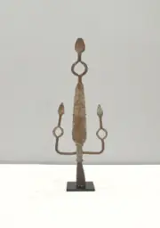 African Bronze Ceremonial Spear Point