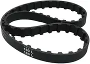 1pcs Trapezoidal L-shaped Synchronous Belt Models 280L~548L Black Rubber Closed-loop Synchronous Belt Width 10mm 12.5mm 20mm 25mm(340L,1pc-25mm)