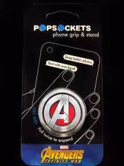 Authentic PopSockets Marvel Avengers Logo Icon PopSocket Pop Socket Phone Holder