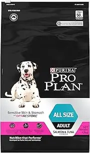 PRO PLAN Adult Sensitive Skin & Stomach Salmon & Tuna Dry Dog Food 12kg