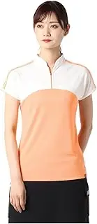 [New Balance] 012-2166505 Women's Short Sleeve High Neck Shirt (Absorbent, Quick Drying, Stretchable) / Golf Inner