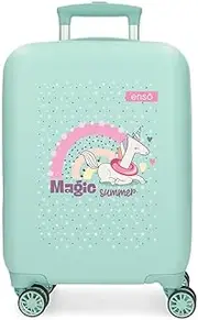 [Enso] Magic Summer Cabin Suitcase, Blue, Cabin Suitcase