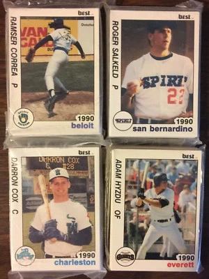 1990 Best EVERETT GIANTS Minor League Complete UNOPENED Team Set B2018617