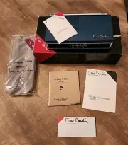 Pierre Cardin Series 4 Portable Alarm Clock AM/FM Radio Model 8e8 RARE MINT
