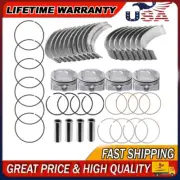 Oversize +0.50MM Piston Rings & Bearing For Hyundai Accent Veloster Kia Rio 1.6L (for: Hyundai)