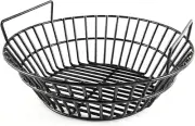 Porcelain Steel Charcoal Ash Basket Fits Large Big Green Egg Grill Kamado Joe