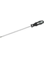 Draper Tools Pound Thru PZ Type No:2 X 250mm Soft Grip Screwdriver (63596)