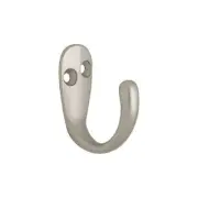 (2 Pack) Single Prong Robe Hook