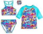 [Disney] Jasmine Four-Piece Swim Set for Kids – Aladdin