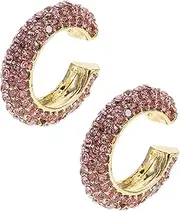 [ROMISBABA] Pcs Elegant c Shape Ear Bone Clip Earrings Non-piercing Zinc Alloy Ear Cuff Accessories for Women