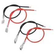40Pcs Female Spade Crimp Terminal, Home Wire Connector(0.25"&0.19")