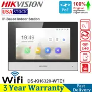 Hikvision DS-KH6320-WTE1 7-Inch Screen WiFi Video Intercom System for Home