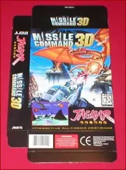 Missile Command 3D Original Empty Box Only for Atari Jaguar Game System NEW