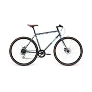 Apollo Mark II Flat Bar Road Bike Blue/Red