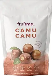 Raw Certified Organic Camu Camu Powder Freeze-Dried 100g - Vitamin C Rich Superfood - Highest Vitamin C Superfruit - A Natural Peruvian Berry by FruitMe