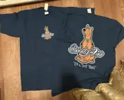 Scooby Doo Vintage Blue T-shirt 1998 Sz L Warner Bros Cartoon Network RARE Nwt