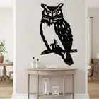 Owl on Limb Cut out, Wood plaque sign,wood Crafts,Craft supply, home decor