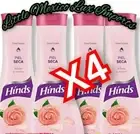 4x400ml BOTTLES:HINDS CREMA CLASICADry Skin Lotion Piel Seca Locion Hidra