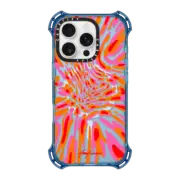 iPhone 16 Pro Bounce Case MagSafe Compatible Wavy Flowers