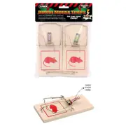 20 x Large Wooden Mouse Traps Reusable Mice Rat Snare Catcher Rodent Pest Traps