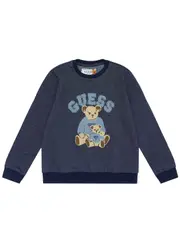 GUESS Blue Indigo Active Top Size: 5, Polyester