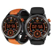 Weofly Conquer 1.43inch AMOLED Display bluetooth Call Heart Rate Blood Pressure Blood Oxygen Monitor Sleep Monitoring St
