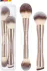 Foundation Makeup Brushes, 2Pcs Double Ended Makeup Brush for Blending Liquid Po