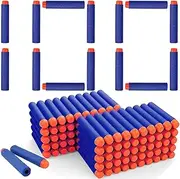 Retoo 100 Arrows for Nerf Elite Elite Blasters 7.2 cm for Refill Toy Gun Bullets Refill Darts Foam Suitable for Nerf N-Strike Refill Pack for Children Outdoor and Family Ammunition Blue