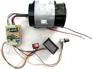 Turbo actuator 20000 RPM Car Turbo Fan Air Boost Intake Turbocharger With 5 Digital LED Red Tachometer Gauge