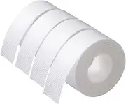 Healeved Sweat Protector Pads 4 Rolls of Breathable Collar Absorption Pads Non-slip Easy to Use Long-lasting Skin-friendly Material Cuttable for Collar Sleeve Hat Foot Padding
